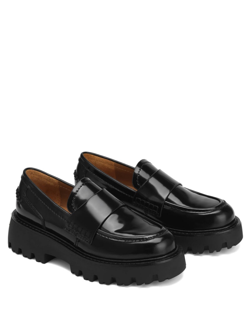 Loafersy Damskie Naked Wolfe Flawless Box Czarne | XXW2740SB