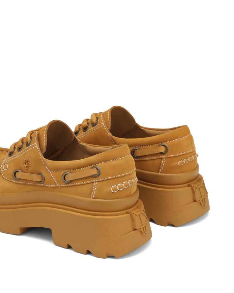 Loafersy Męskie Naked Wolfe Dock Brązowe | JME9148JW